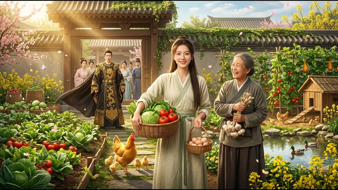 Phế hậu bị bỏ quên trong lãnh cung cả hậu cung tưởng khổ sở ai ngờ cô nuôi gà trồng rau