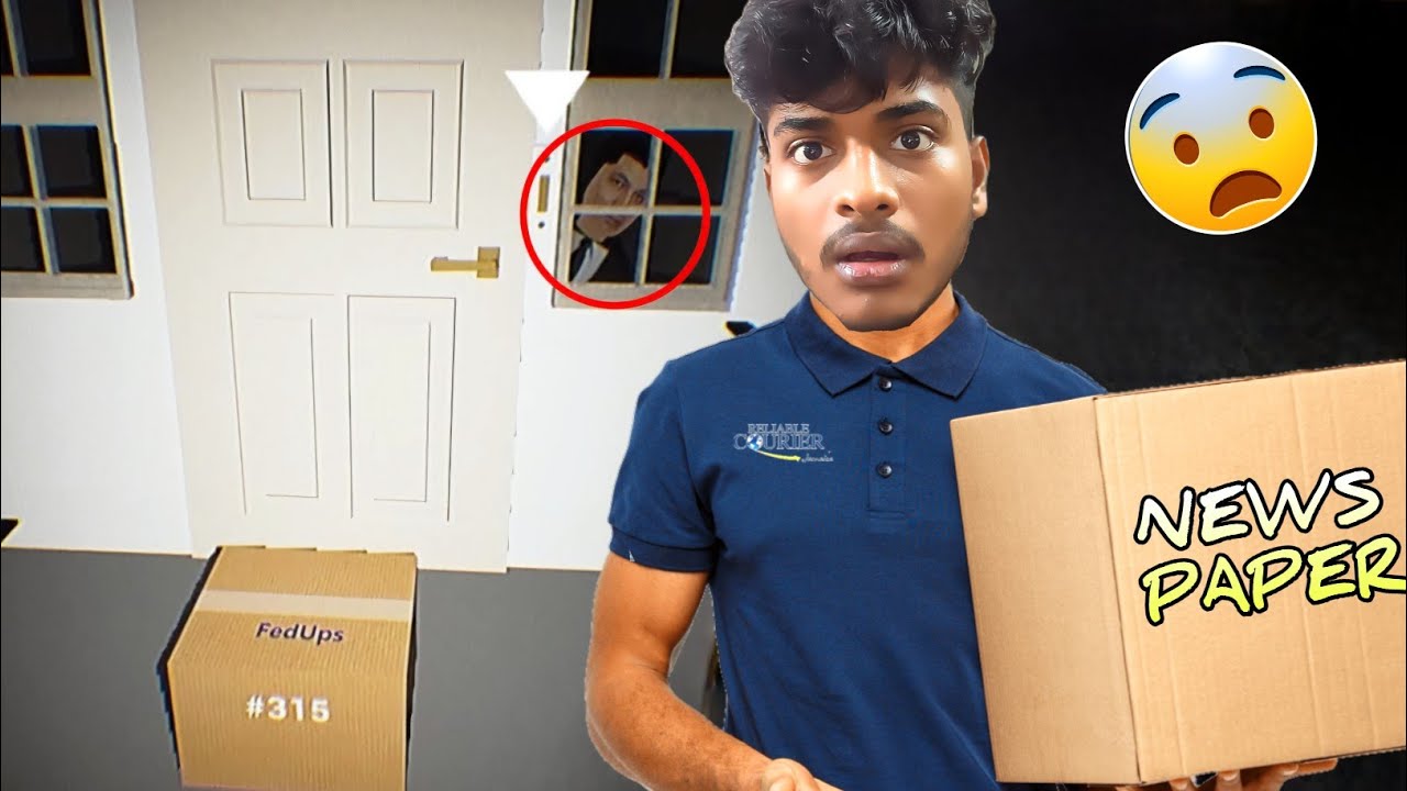 Newspaper Delivery 😱 Horror Full Gamplay|On Vtg!