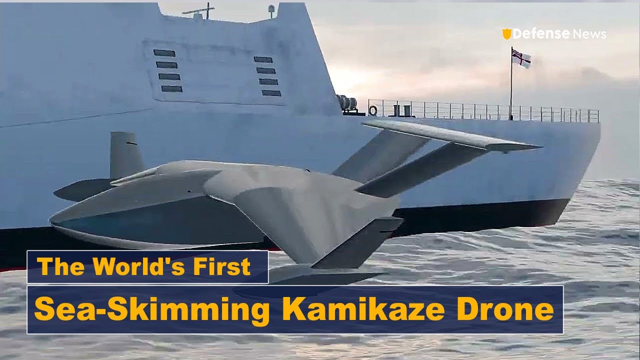 Turkish Unveils TALAY: The World's First Sea Skimming Kamikaze Drone