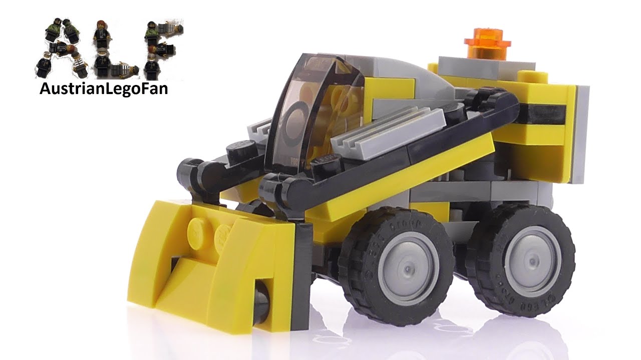 Lego Creator 31014 Front Loader - Lego Speed Build Review ( AustrianLegoFan )