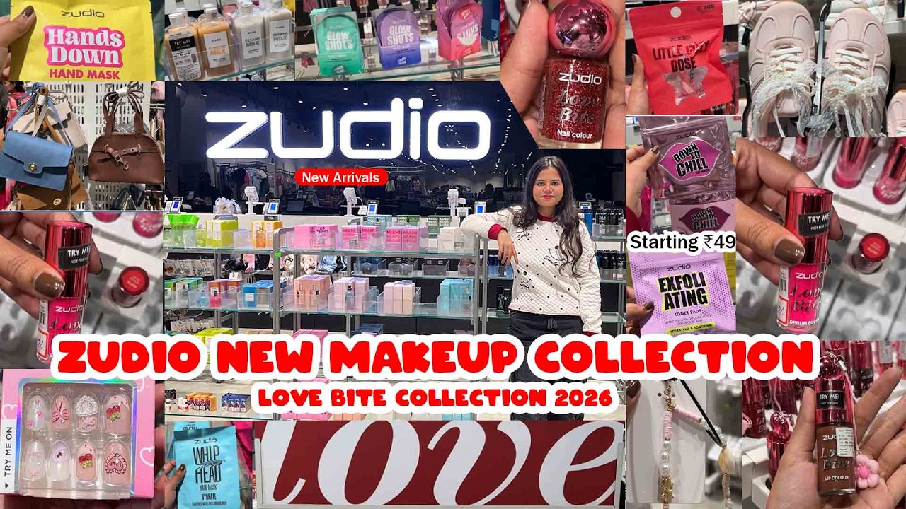 Коллекция Zudio Love Bite 2026 😱 | Новинка, ставшая вирусной, макияж от 99 рупий | Специальное пр...