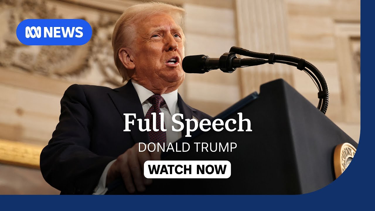 Donald Trump's inauguration speech in full | ABC NEWS