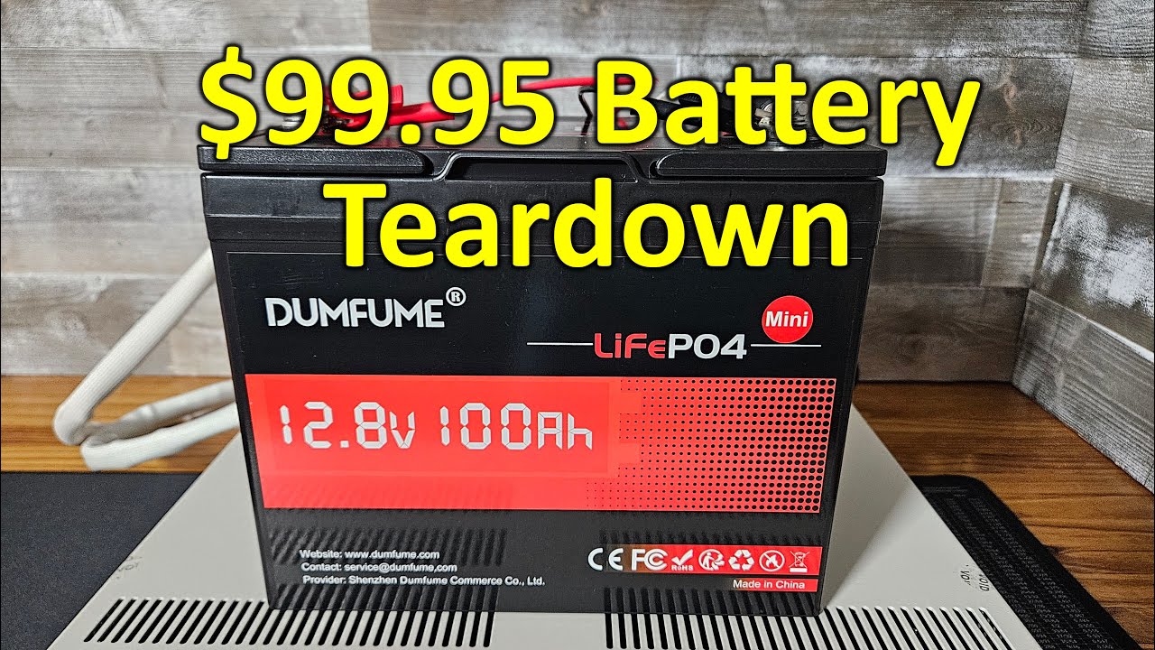 Dumfume Battery Teardown, $99.95 Black Friday Special, Good Deal or Bad?