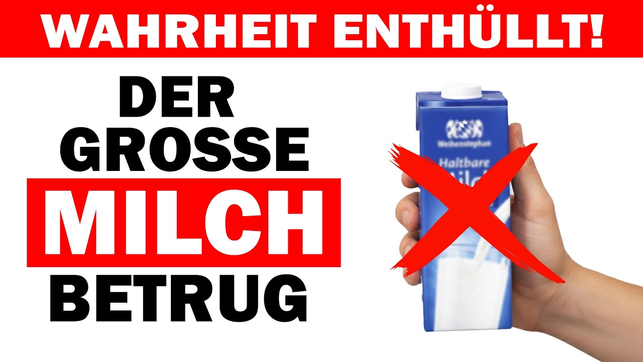 Diese 5 deutschen Milchmarken unbedingt meiden – sie schaden Ihrer Gesundheit