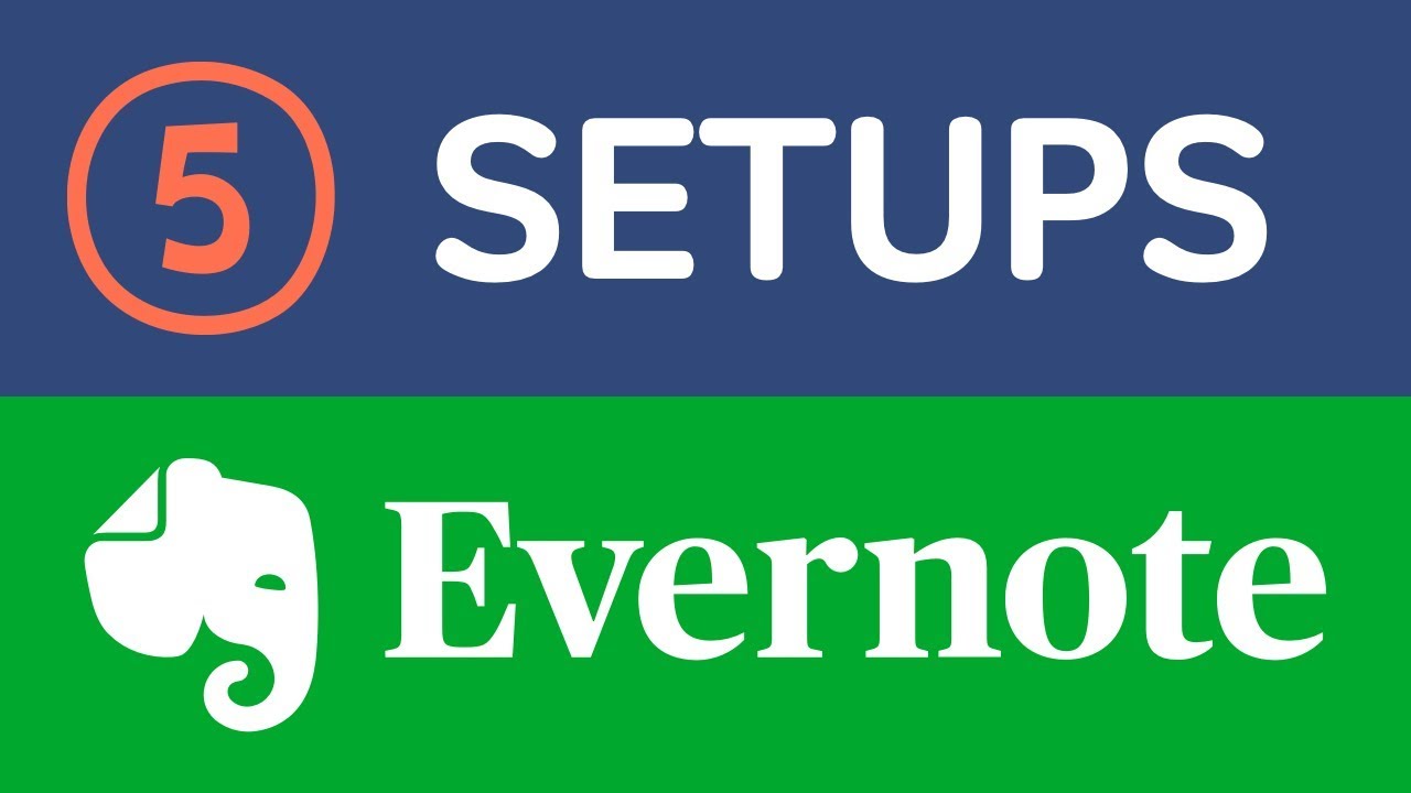 5 Evernote Setups (Including GTD)