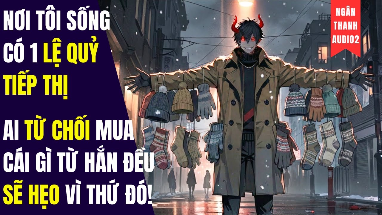 NƠI TÔI SỐNG CÓ 1 LỆ QUỶ TIẾP THỊ, AI TỪ CHỐI HẮN MÓN GÌ ĐỀU SẼ HẸO VÌ MÓN ĐÓ|TRUYỆN AUDIO | KINH DỊ