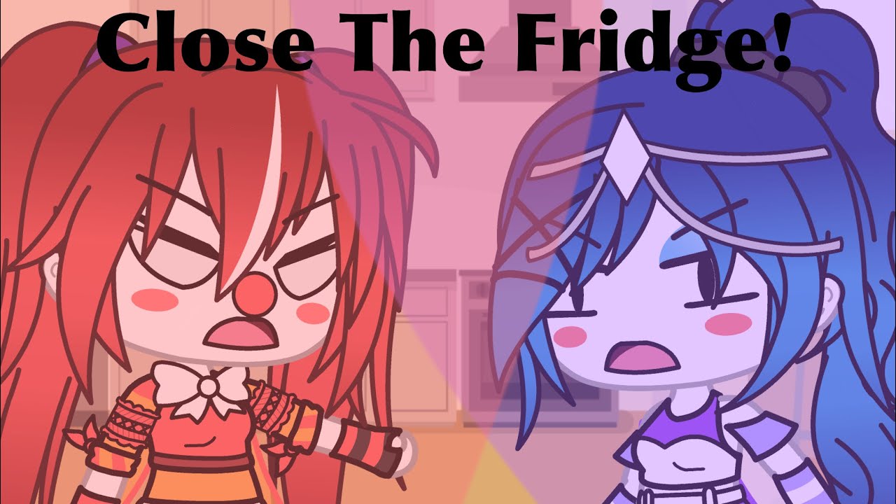 .| Close The Fridge! |. Gacha Life Clip .|. {Fnaf SL}