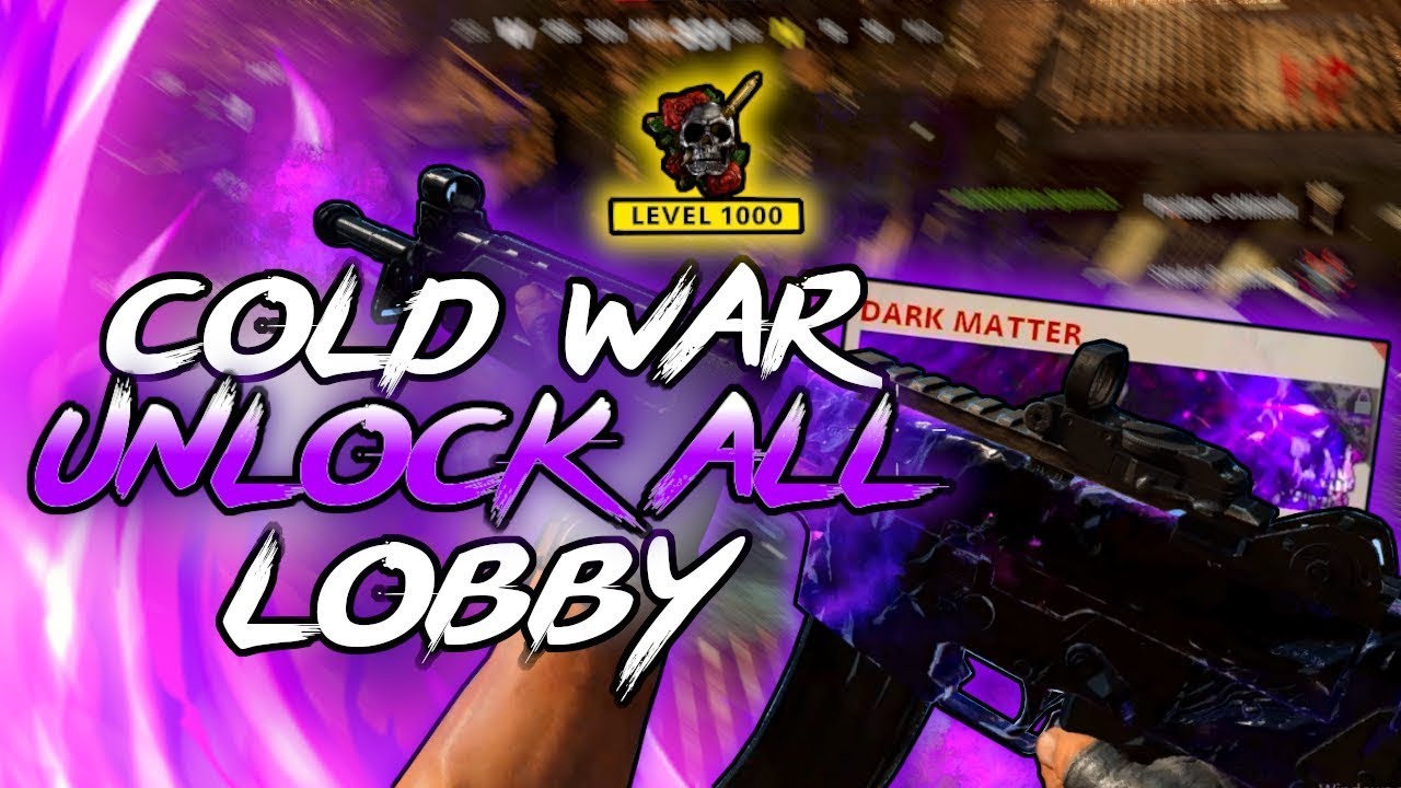 CHEAP Cold War DARK AETHER Hard UNLOCK ALL Lobbies