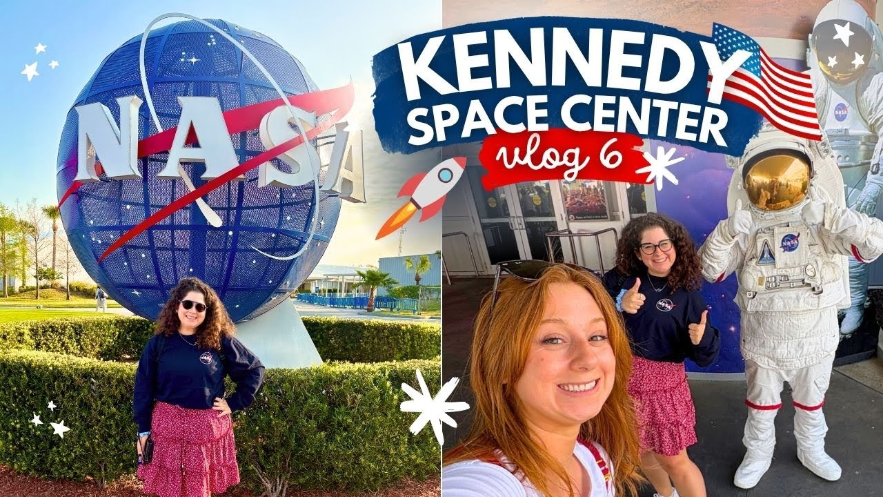 Fuimos a la NASA!🚀🇺🇸 vlog 6 | Kennedy Space Center: cómo ir desde Disney, visita y consejos #Norflix