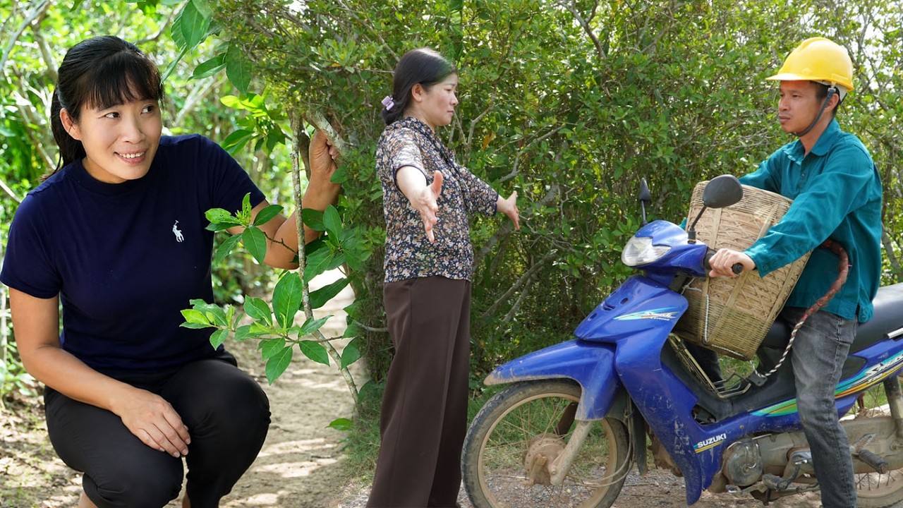Huyen felt relieved that De seemed unconcerned about his ex-wife.