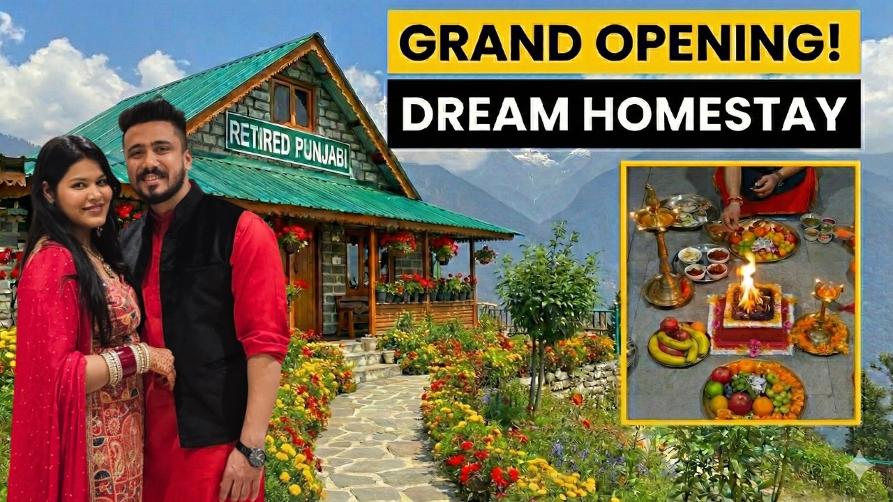 Returned to Pahadi Cottage, Mukteshwar | फिर लौट आए अपने पहाड़ी घर | Opening of Home Stay, Mukteshwar