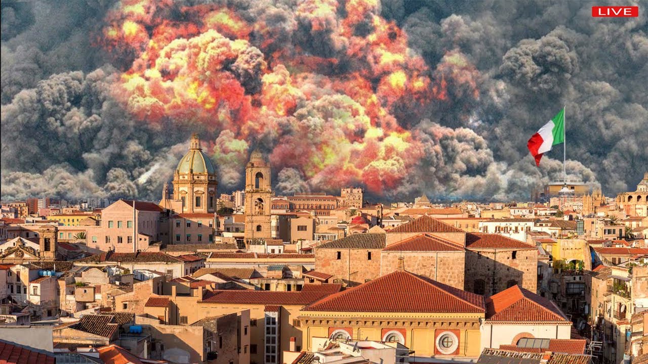 Campi Flegrei: Italy Underground Supervolcano.'restless' volcano could erupt for fir time since 1538
