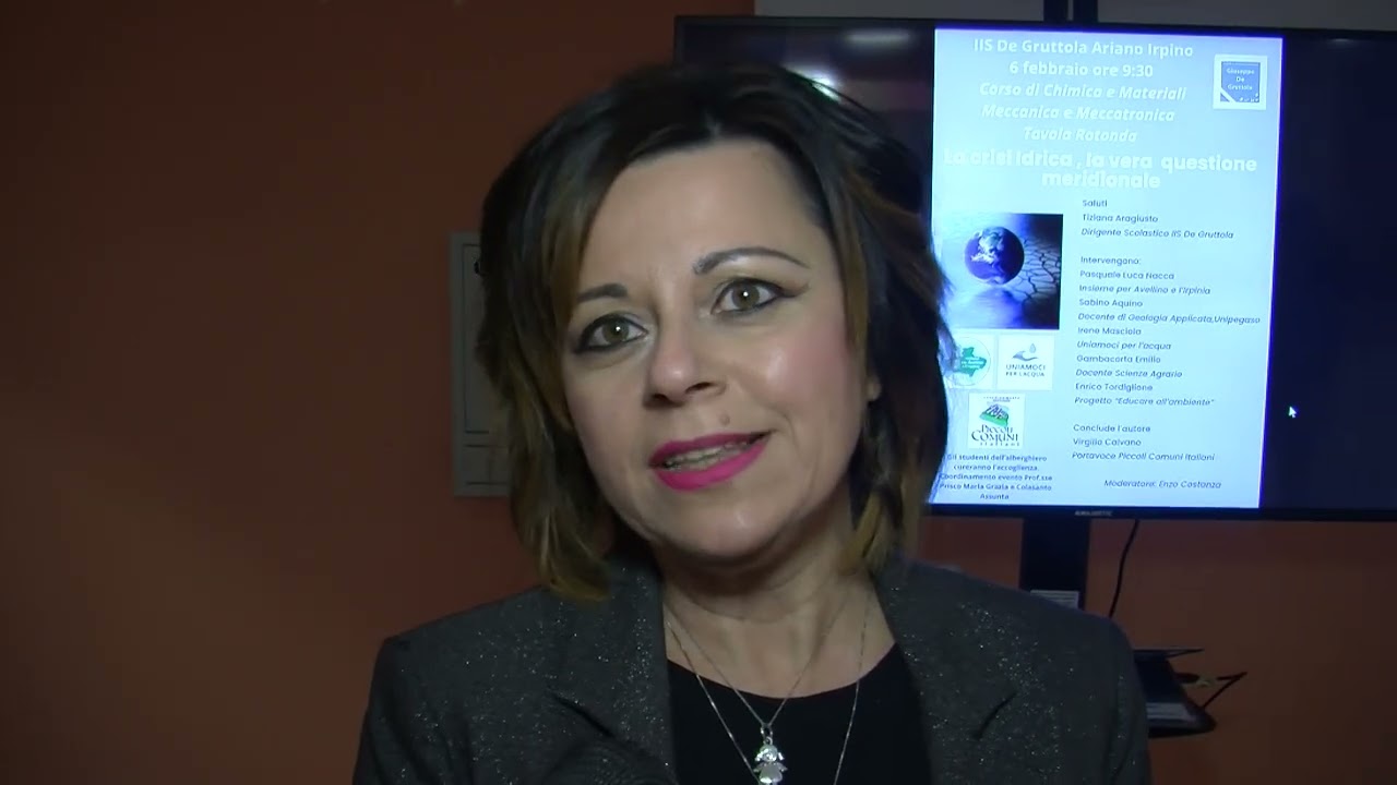 La crisi idrica vera questione meridionale: tavola rotonda al De Gruttola