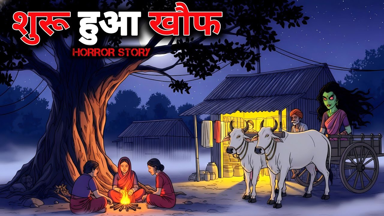 दरवाज़ा मत खोलना 😱 8:00 की वो रात | Horror Animation Story
