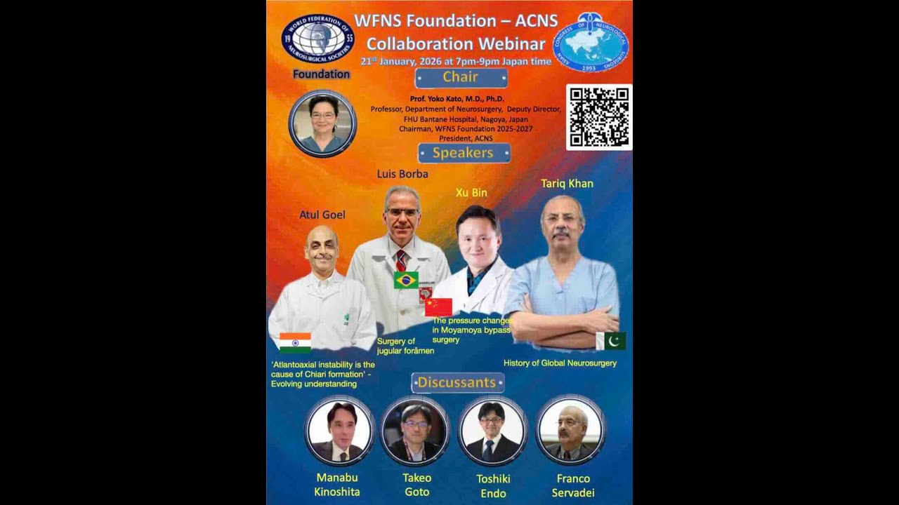 WFNS Foundation - ACNS Collaboration Webinar - Jan 21st, 2026