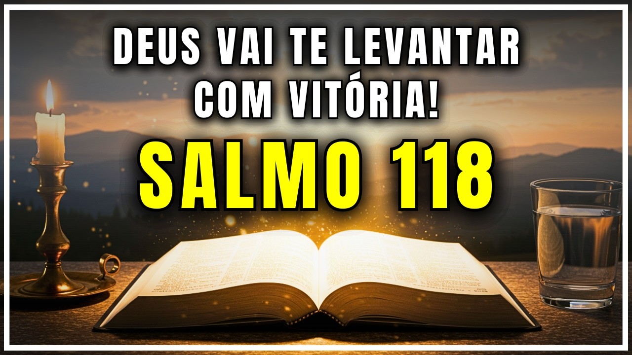 Oração Poderosa DEUS Vai Fazer Você Vencer | Oração Salmo 118 | Oração de Gratidão | Oração do Dia