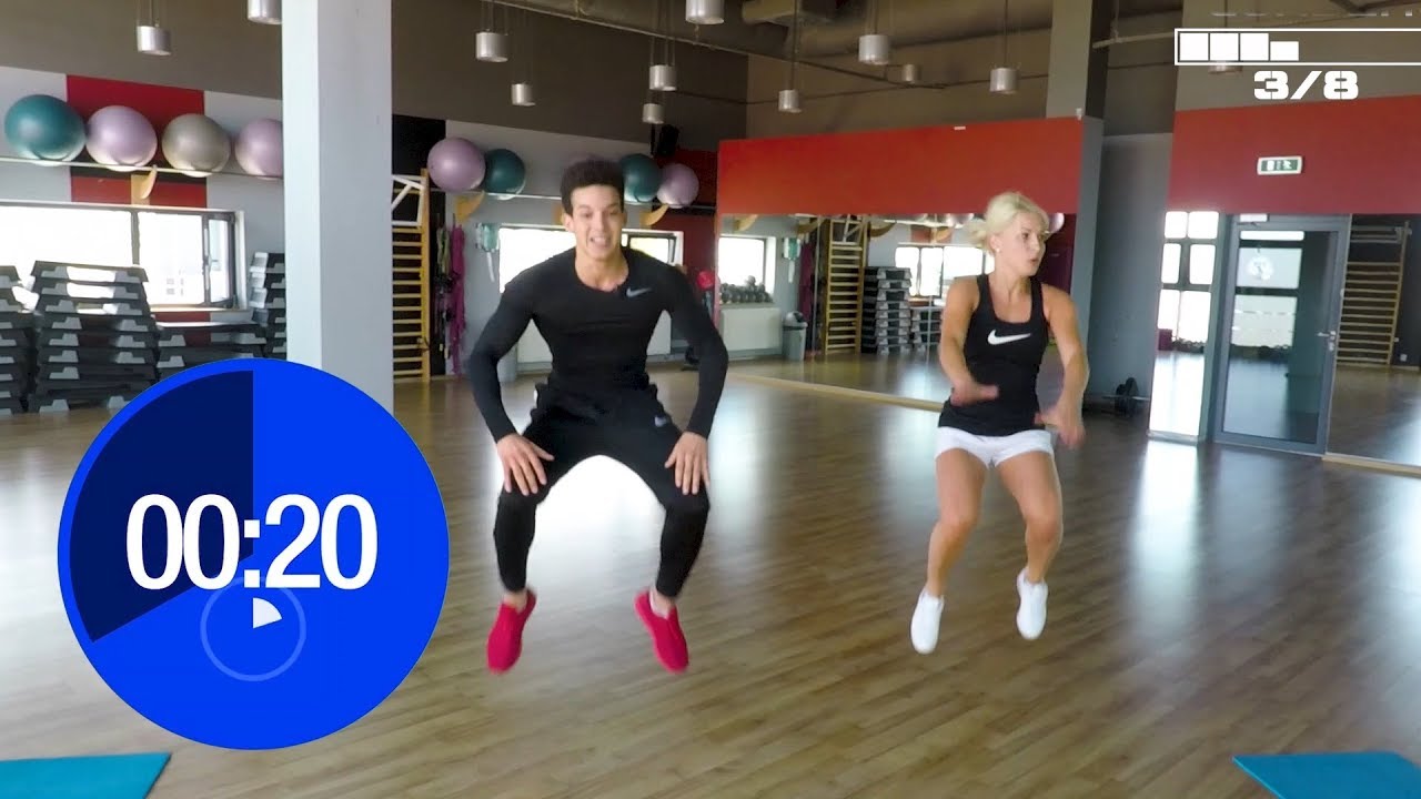 Fat Burning : 20 MINUTES FULL WORKOUT | insanity program | Ep 1