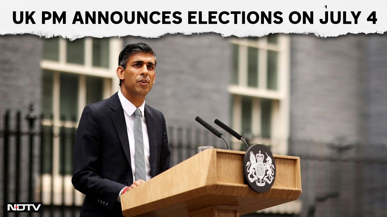 UK Elections Announced | Rishi Sunak Ends Months Of Speculation, Sets July 4 As Election Date