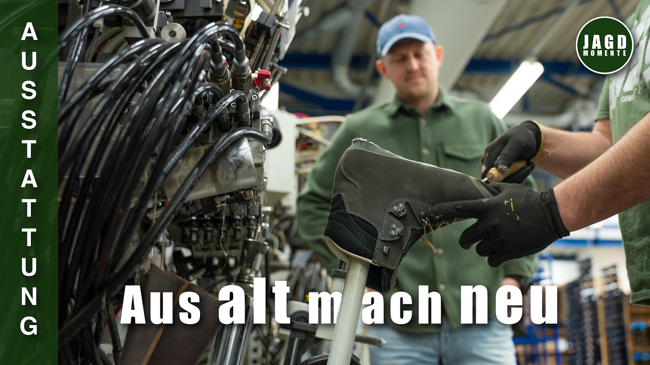 Neue Sohlen für meine Jagdstiefel | Meine Jagdausrüstung