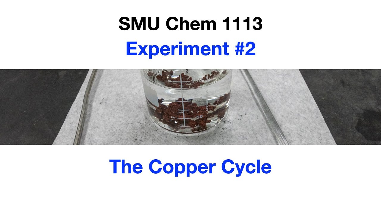 Experiment #2: The Copper Cycle - SMU Chemistry