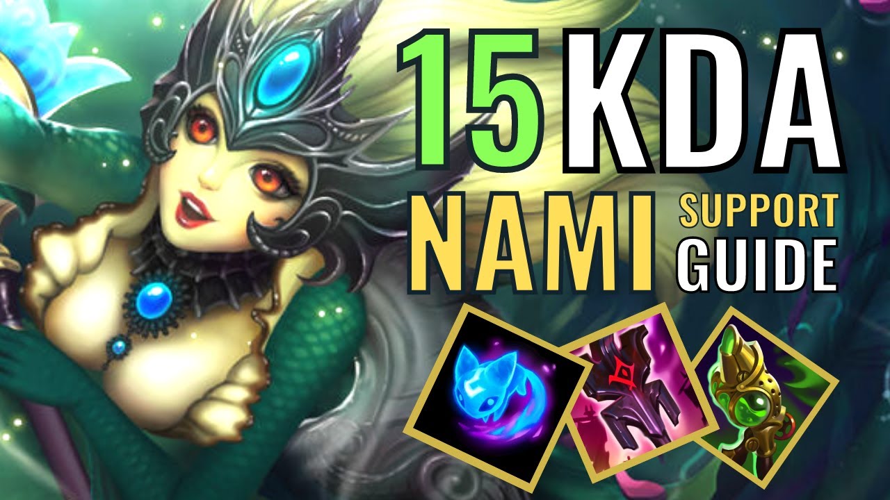 How I Carried with a Perfect 15 KDA playing Nami | Nami Support Guide | League of Legends
