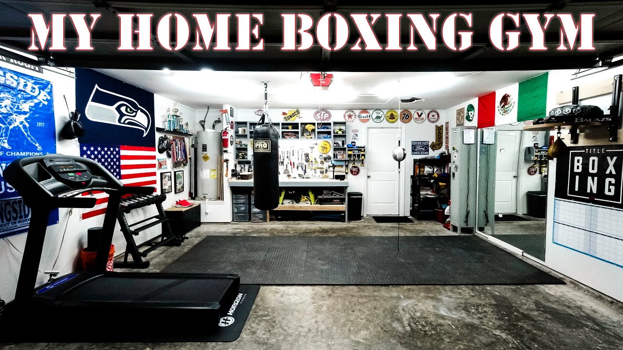 My Home Boxing Gym Setup
