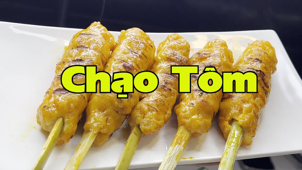 Chạo tôm, làm đúng như gốc