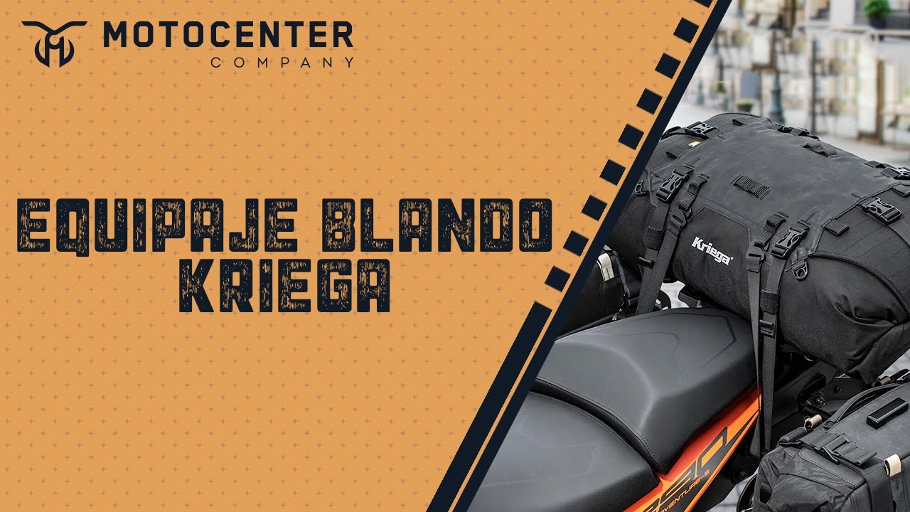 Equipaje blando para tu moto: Kriega la solución perfecta✨