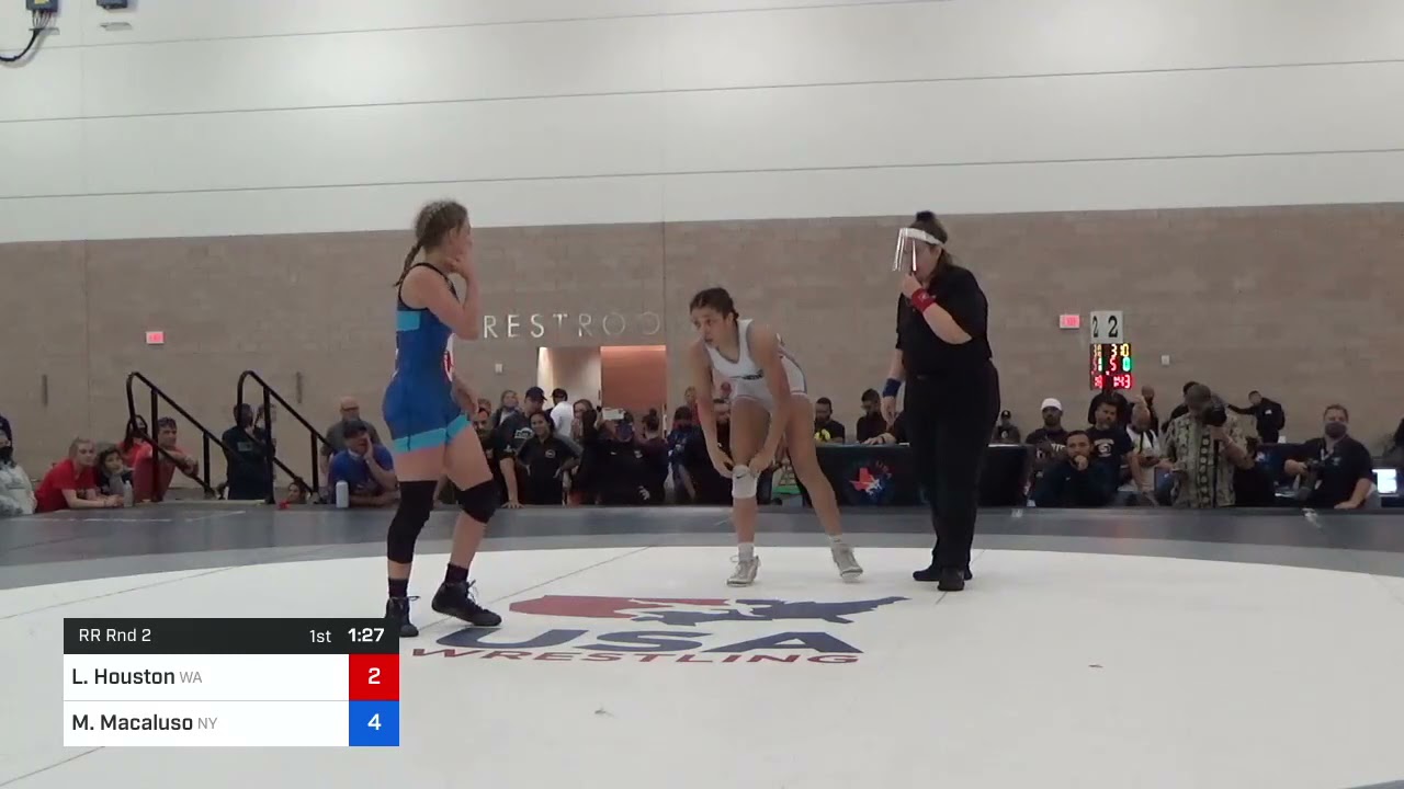 59 Kg Rr Rnd 2 - London Houston, Wa Vs Mia Macaluso, Ny