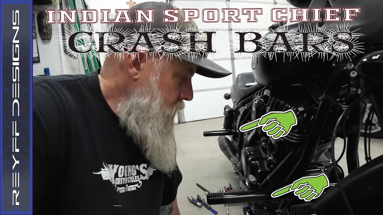 Indian SPORT CHIEF Lawless Garage Crash Bar Install #122