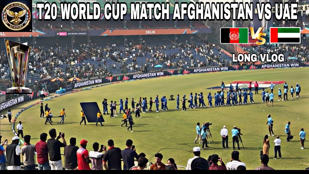 Match days Afghanistan vs UAE #trending #cricket #viral #delhidiamondcricketacadmey #t20worldcup2026