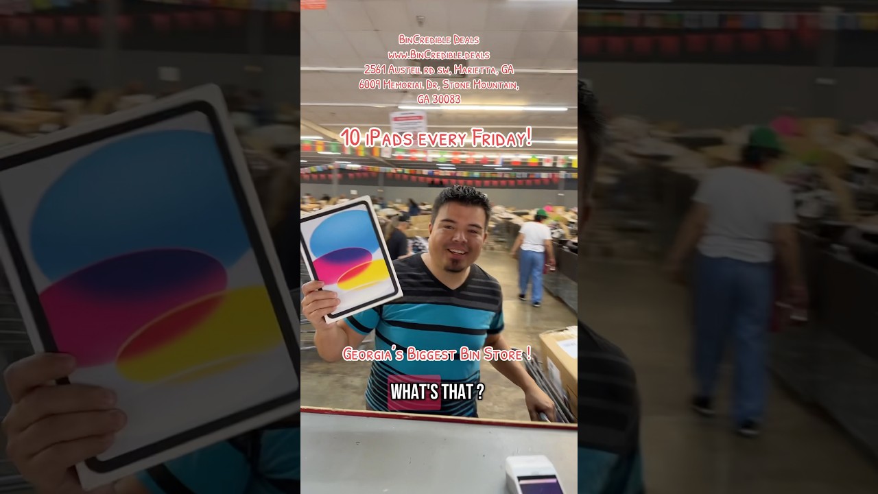 10 iPads Every Friday!