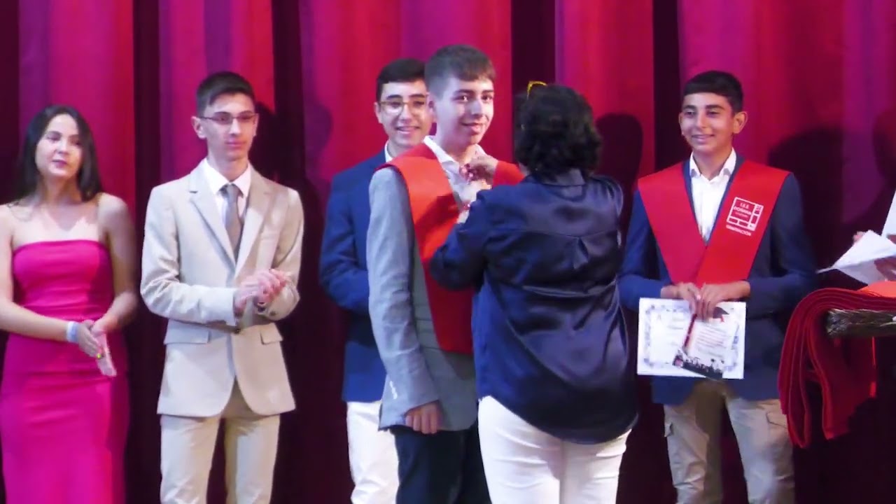 Acto de graduación de cuarto de ESO, acceso a ciclos y mejores expedientes académicos. IES Doñana.
