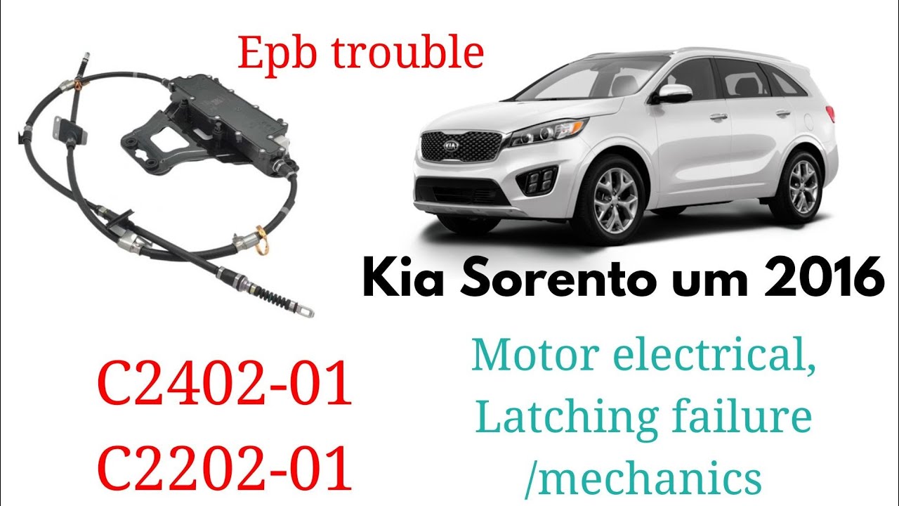 باز کردن یونیتEPBسورنتو UM و بررسی  How to separate kia Sorento epb unit#sorento #epb
