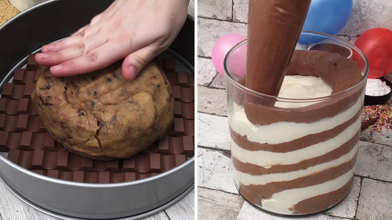 Beat the Cold with Chocolate 🥶 Kinder Cookie 🍪 Chocolate Cake 🍫Exploding Tiramisu🌋
