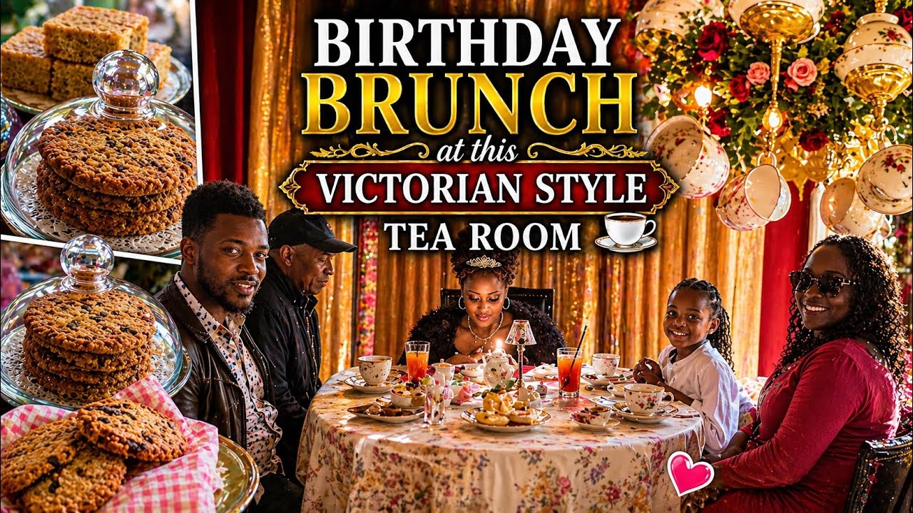 Birthday Brunch at this Victorian Style Tea Room | UNREAL.