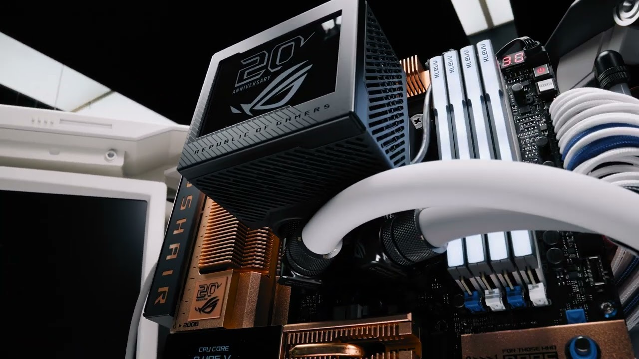 ROG CROSSHAIR 2006 CASE MOD &ndash; PROJECT 2026: ROG TIMEFUSION