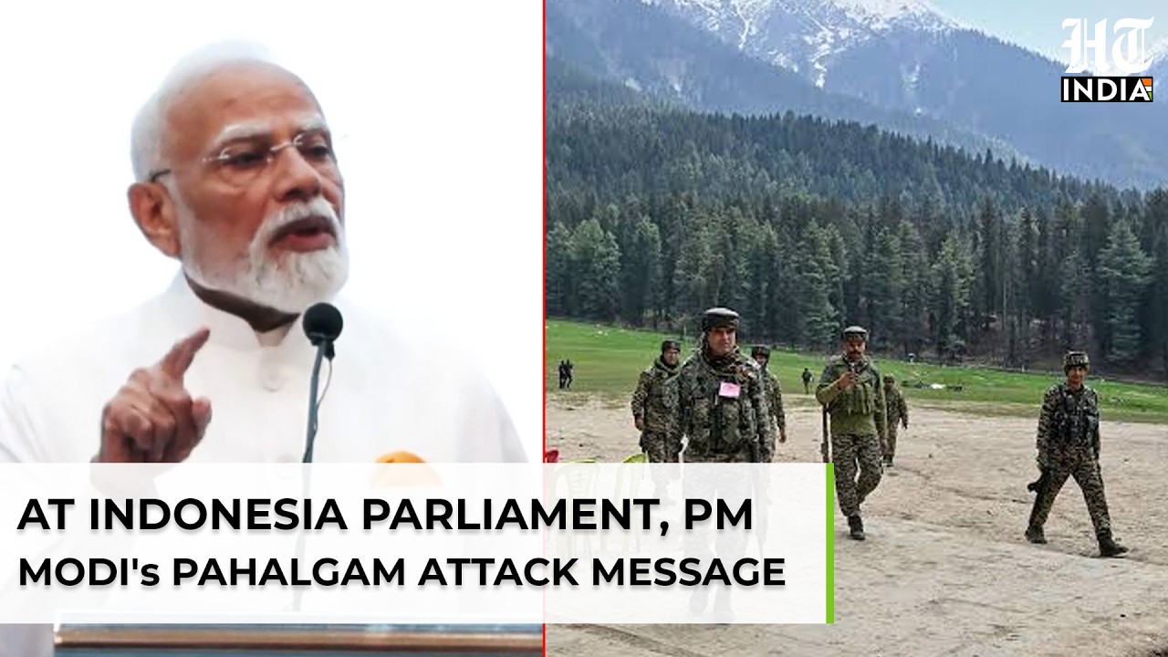 Full Speech: PM Modi's Pahalgam Terror Attack Message At Indonesia Parliament| India| Pak| Sindoor