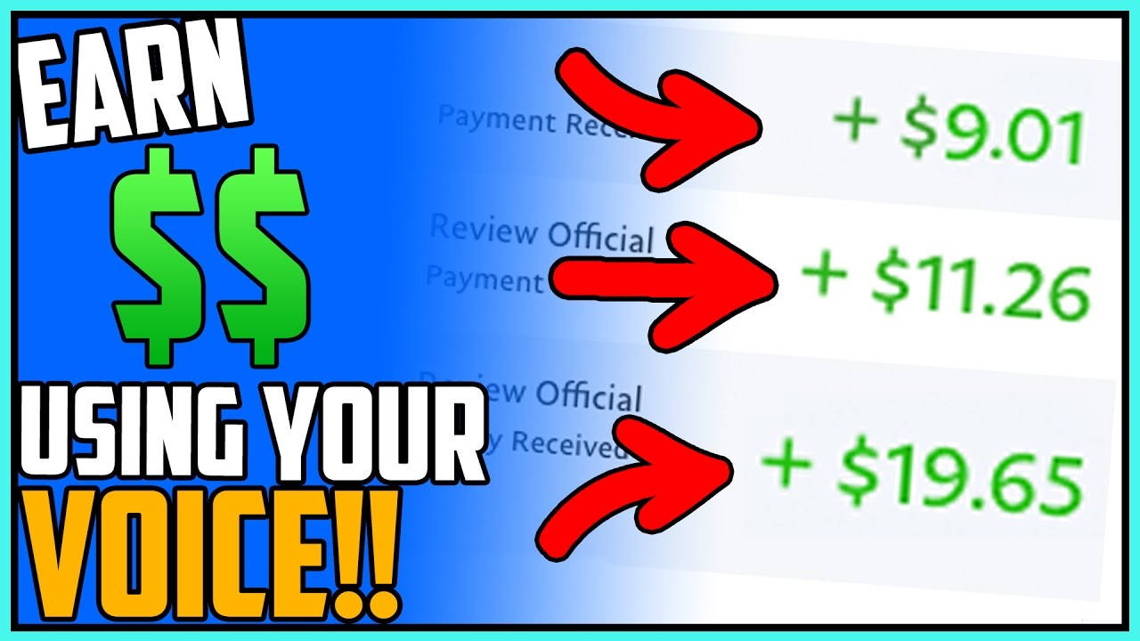 How To Make Money SPEAKING Into Your MICROPHONE