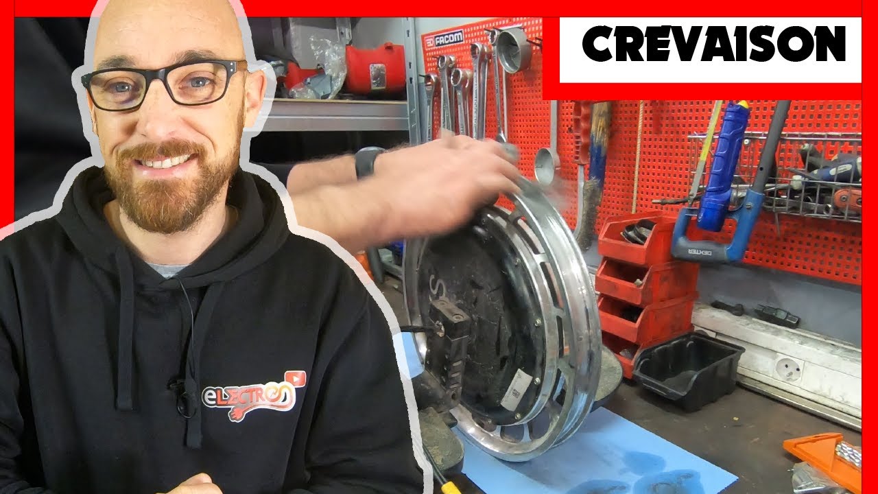 Tuto pour réparer une crevaison sur Kingsong 18L ou 18 XL pas à pas