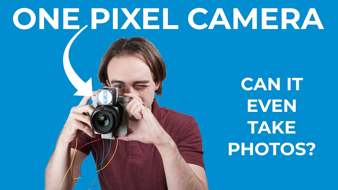 I built a camera with a single pixel
