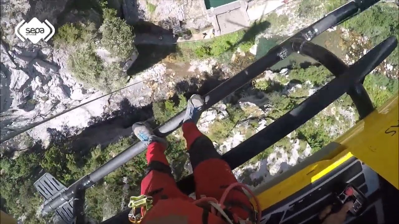 2023.07.04 Rescate de montaña en la vertiente leonesa de la ruta del Cares.