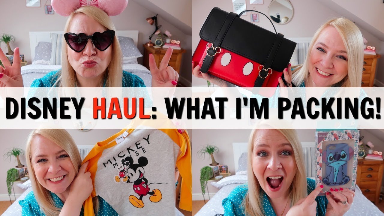 DISNEY HAUL: What I'm Packing For Disneyland Paris!