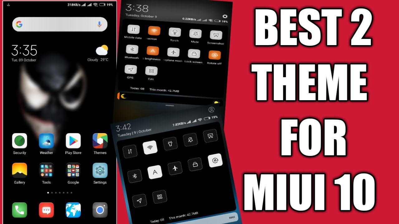 New Best MIUI 10 Themes Collection || Best Themes For Xiaomi Phones