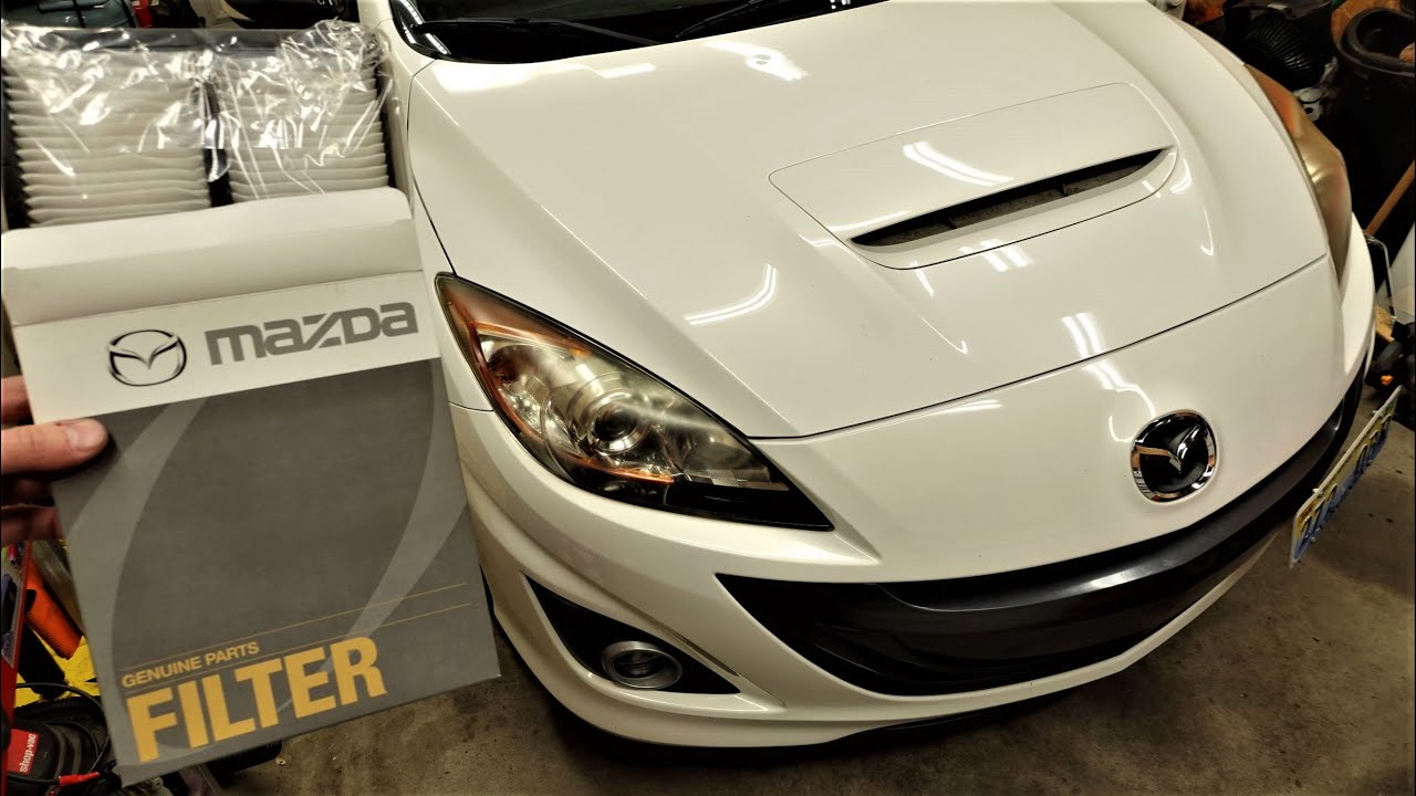 Mazdaspeed3 Cabin Air Filters Replacement