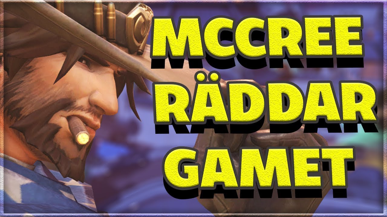 MCCREE RÄDDAR GAMET! - Overwatch Competitive På Svenska med Tejbz
