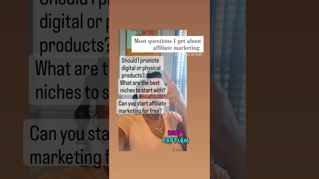 Questions I get as an affiliate marketer