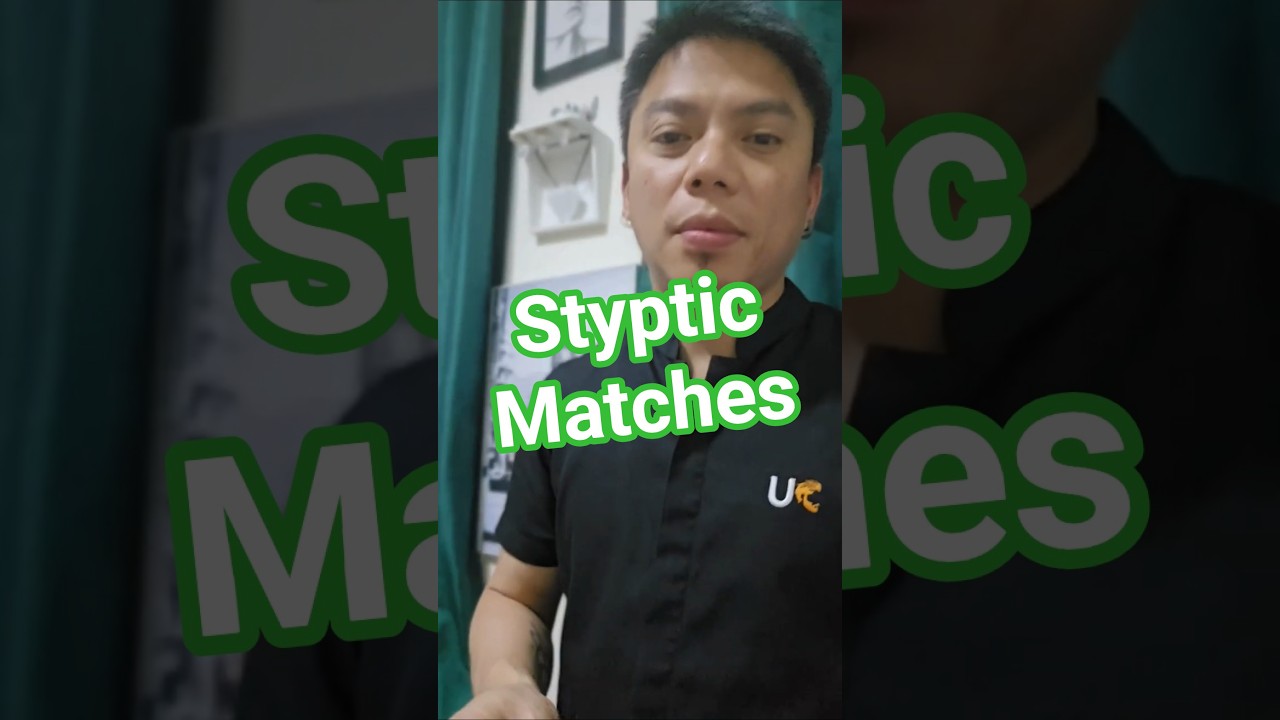 Styptic Matches