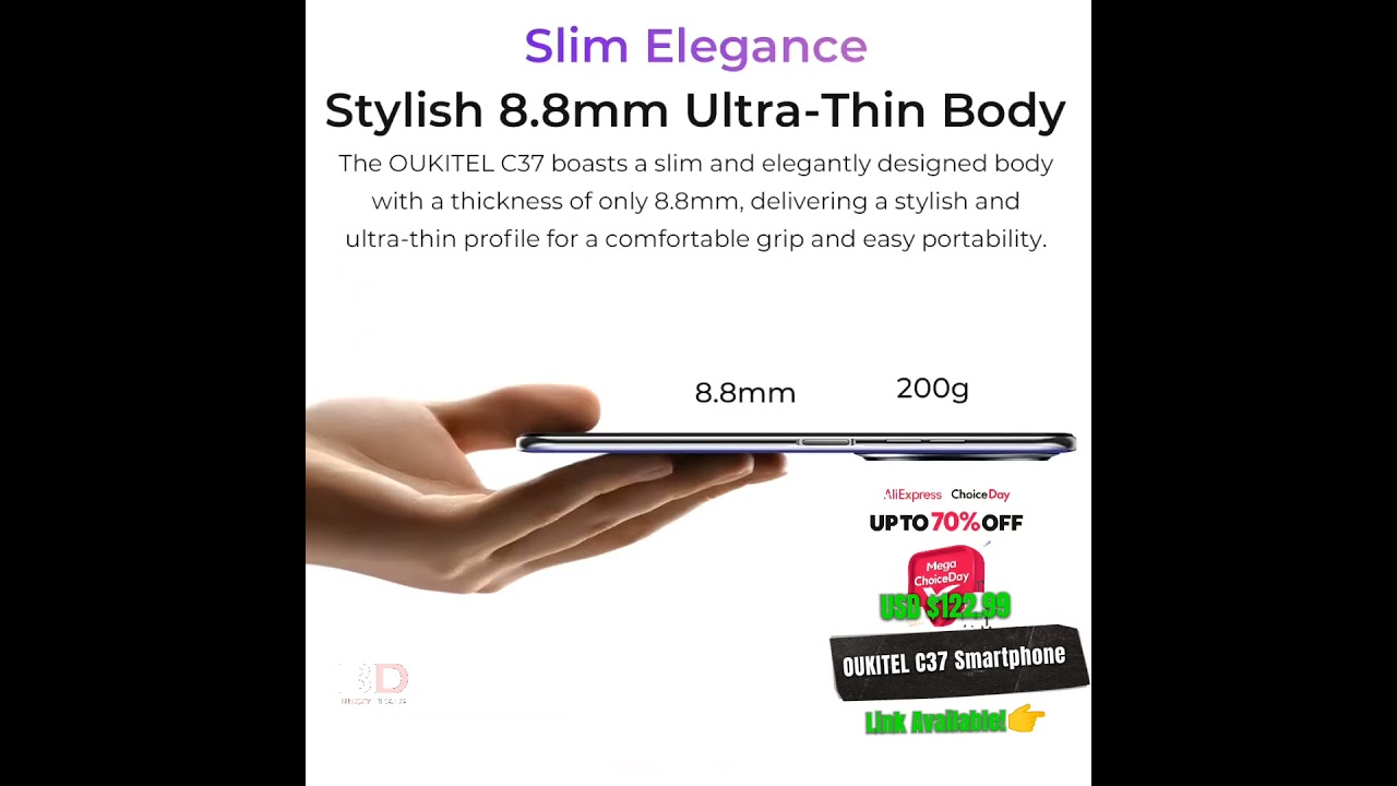 (New) Oukitel C37 Smartphone #aliexpress #mobile #phone