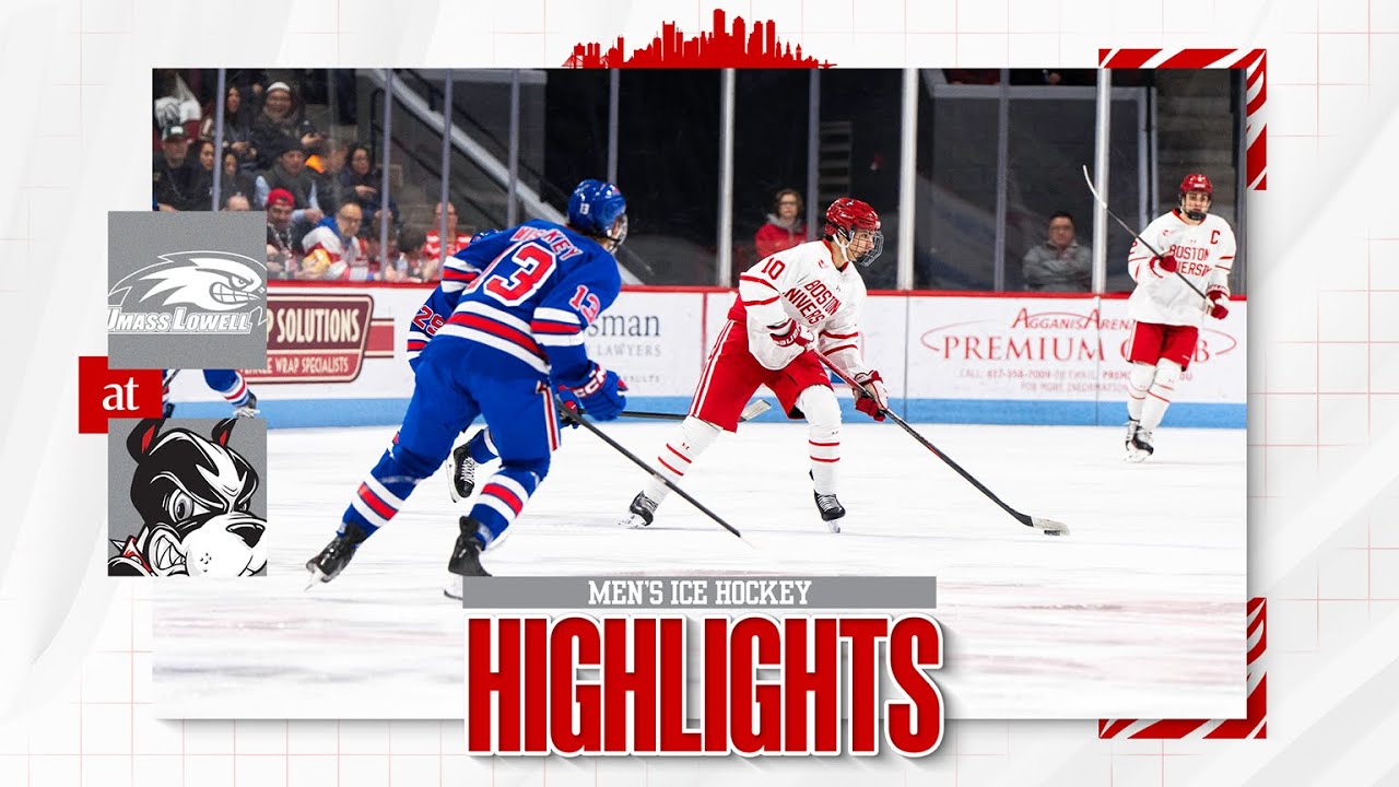 Highlights: Men's Ice Hockey vs. UMass Lowell (1/16/26)